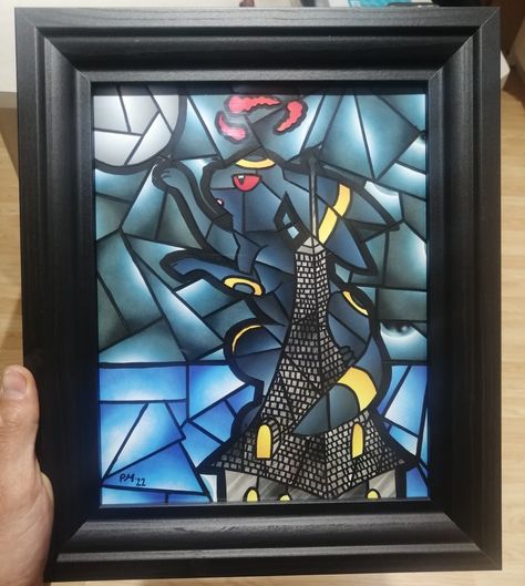 Pokemon Energy Card Art, Pokemon Energy Cards Craft, Pokemon Card Crafts, Umbreon Art, Pokémon Crafts, Pokemon Bedroom, Pokemon Crafts, Collage Idea, Pokemon Room