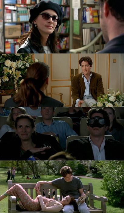 80s Romance, Notting Hill Movie, Райан Гослинг, Septième Art, Hugh Grant, I Love Cinema, Jodie Foster, Movie Couples, Romantic Movies