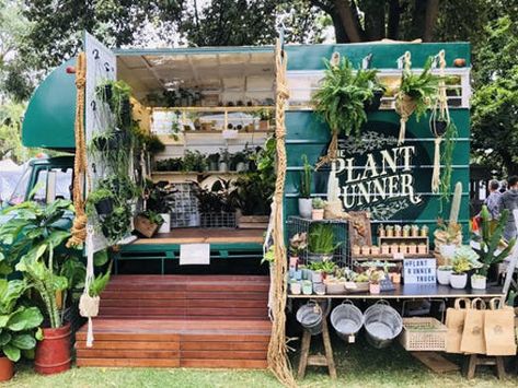 Plant Truck, Flower Shop Decor, Flower Truck, Plant Book, Plant Delivery, Mobile Boutique, Festival 2022, Indoor Plant Care, Plant Shop