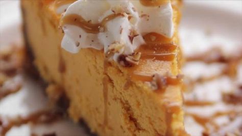 Ree whips up a Pumpkin Gingersnap Cheesecake with salted caramel sauce. Pumpkin Gingersnap Cheesecake, Gingersnap Cheesecake, Salted Caramel Sauce Recipe, Pumpkin Filling, Gingersnap Crust, Caramel Recipes Sauce, Salted Caramel Sauce, Pumpkin Pecan, Ree Drummond