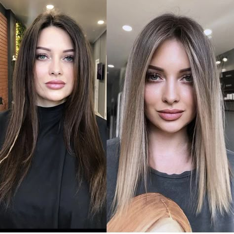 Brunette Hair Color With Highlights, Shorter Hair, Balayage Blonde, Dye Ideas, Brown Hair Balayage, Honey Hair, Blonde Hair With Highlights, Hair Color Highlights, Hair Makeover