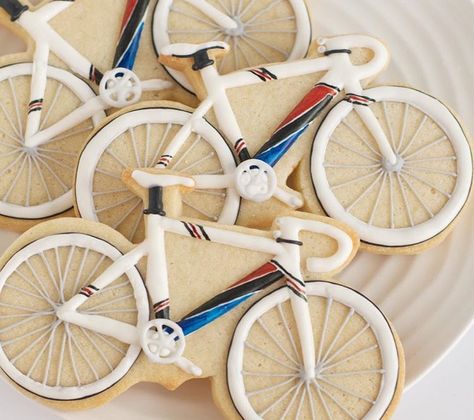 Via: Letterpress Bakery Cookies Love, Specialized Bikes, Grooms Cake, Birthday Cookies, Sugar Cookies Decorated, Cookie Decorating, Miss You, Sugar Cookies, Letterpress