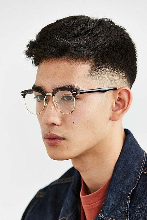 Specs Frames Mens Oval Face, Spectacles Frames For Oval Face, Gamer Collection, Asian Glasses, Glasses For Oval Faces, Oval Face Men, Stylish Glasses For Men, Taper Fade Short Hair, Mens Eye Glasses