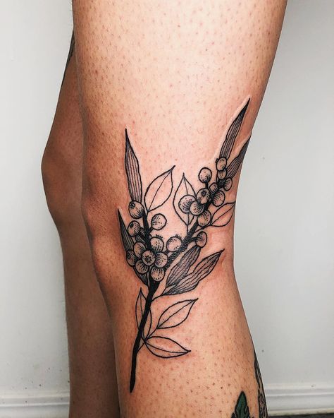 Linework Bouquet Tattoo, Fine Line Blueberry Tattoo, Fine Line Patchwork Sleeve, Blueberry Tattoo Black And White, Blueberry Plant Tattoo, Blueberry Tattoo, Portland Tattoo, Plant Tattoo, Line Work Tattoo