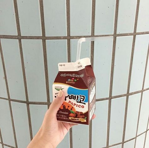 Boba Time, Food Reference, Food Aesthetics, Milk Box, Japanese Snacks, Health Drink, Korean Food, Cute Food, Aesthetic Food