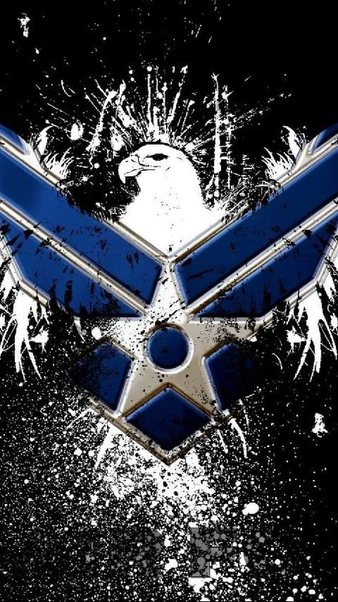 Air Force Wallpaper Iphone, Air Force Basic Training, Air Force Wallpaper, Air Force Families, Military Logo, American Flag Wallpaper, Military Wallpaper, Air Force Academy, Air Force Mom