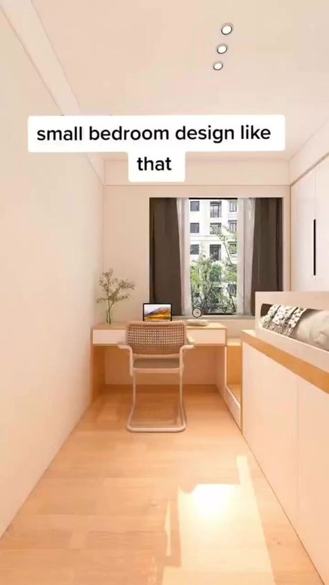 Small Bedroom Designs For Couples, Small Room Layouts, Bedroom Designs For Couples, Small Bedroom Makeover, Tiny Bedroom Design, Small Bedroom Interior, Amazing Bedroom Designs, Small Room Design Bedroom, Small House Interior