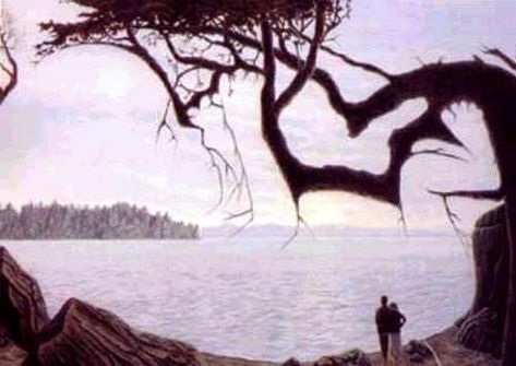 Baby in the Lake Optical Illusion - http://www.moillusions.com/baby-lake-optical-illusion/ Image Illusion, Amazing Optical Illusions, When U See It, Illusion Pictures, Eye Tricks, Hidden Images, Visual Illusion, Optical Illusions Art, When You See It