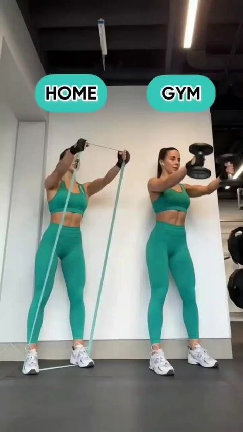 Full Body Hiit Workout, Trening Fitness, Resistance Band Workout, Full Body Gym Workout, Workout Without Gym, Bodyweight Workout Beginner, Trening Abs, Gym Workout Videos, Gymnastics Workout