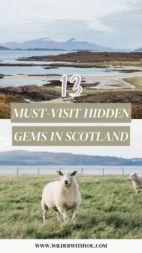 13 of the Best Hidden Gems in Scotland (+ Map) — Wilder With You Ayr Scotland, Northern Ireland Travel, Scotland Travel Guide, Scotland Road Trip, Scotland Trip, Scotland Map, Places In Scotland, Summer Europe, Castles In Scotland