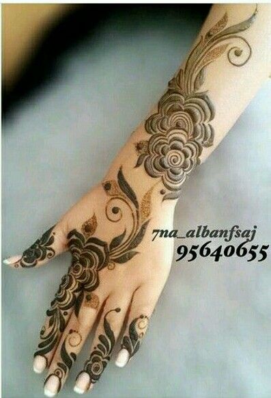 Rose Mahendi, New Khafif Mehndi Designs, Mehndi Design Khafif, Khafif New Mehndi Design, Mehandi Designs Khafif Simple, Mehandi Designs For Hands Khafif, New Mehndi Design, Mahendi Designs, New Mehndi