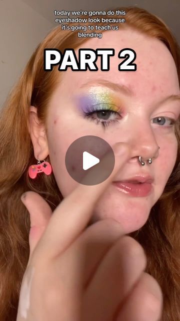 Colorful Eyeshadow Tutorial, How To Make Eyeshadow, Eyeshadow Base, Eyeshadow Tutorial, Colorful Eyeshadow, Eyeshadow Looks, Instagram A, Makeup Artist, Makeup