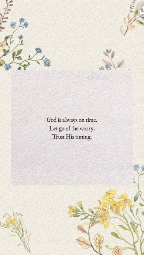 Aesthetic Wallpaper Iphone Bible Verse, Bible Inspirational Quotes Encouragement, Gods Timing Wallpaper, Let Go And Let God Wallpaper, Trust In Gods Timing, Trust Gods Plan, Bible Verse Background, Comforting Bible Verses, Let Go And Let God