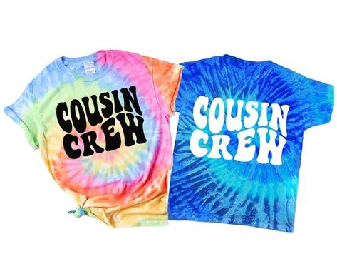 Vacation t-shirt design Cousin Crew Beach Shirts, Cousin Crew Vacation Shirts, Cousin Beach Shirts, Cousin Shirts Kids, Cousin Camp Shirt, Cousin Tshirts, Matching Cousin Shirts, Crazy Cousin Crew, Fun Shirt Ideas