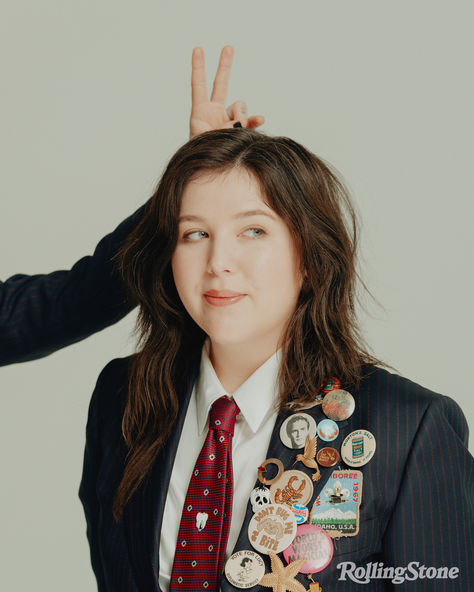 Lucy Dacus of boygenius photographed by Ryan Pfluger for Rolling Stone. boygenius' 'The Record' is nominated for Album of the Year at the 2024 Grammy Awards. Lucy Dacus, Julien Baker, Phoebe Bridgers, Rolling Stone, New Album, Stone