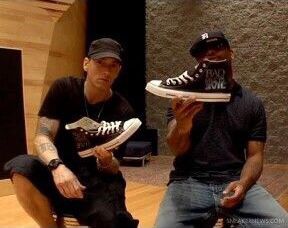 Bad Meets Evil | Ok, so I need those shoes (and that man on the left) IMMEDIATELY!!! Bad Meets Evil, Eminem Rap, Marshall Mathers, Rap God, Slim Shady, Eminem, Rap, Music