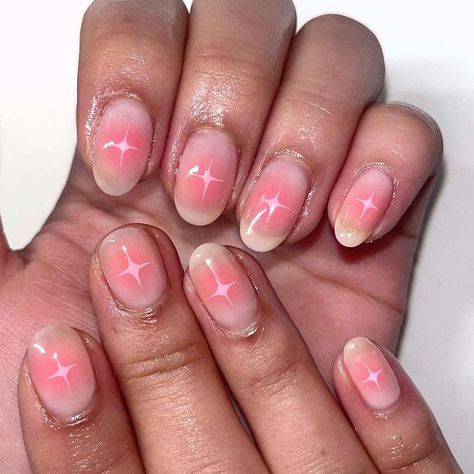 Blush Nails Bring the "Cold Girl" Makeup Trend to Your Mani Viral Nails, Blush Nail, Celebrity Nails, Nail Effects, Blush Nails, Going Viral, Neutral Nails, Window Boxes, Nail Designs Summer