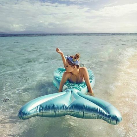 I am finding myself dreaming of floating around on a giant mermaid tail... how about you? @kassandraclementi #sunnylife #paradisefound #tropicalnorthqueensland #e ploreTNQ  #shutthefrontdoorstore Mermaid Pool Float, Giant Mermaid, Mermaid Float, Cute Pool Floats, Cool Pool Floats, Mermaid Pool, Pool Floaties, Finding Myself, Mermaid Lagoon