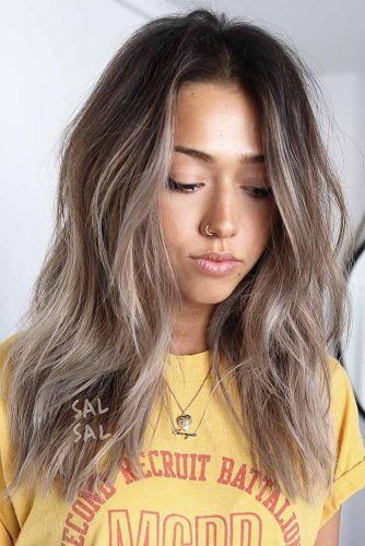 Stylish and Fun Long Layered Haircuts ★ See more: http://lovehairstyles.com/stylish-fun-long-layered-haircuts/ Layered Haircuts For Women, Long Layered Haircuts, Ombré Hair, Brown Blonde Hair, Haircut For Thick Hair, Long Bob, Grunge Hair, Long Hair Cuts, Medium Length Hair Cuts