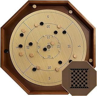 Amazon.ca: Board Game Crokinole Winter Festival, Board Games, Festival