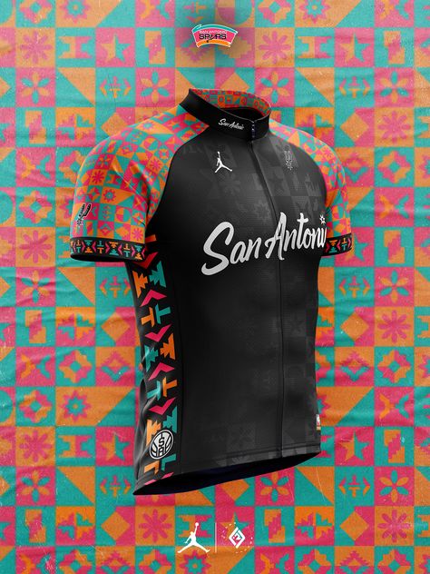 NBA cycling jersey concepts on Behance Mountain Bike Jersey Design, Modern Jersey Design, Cycling Shirt Design, Running Jersey Design, Cycling Branding, Jersey Concept Design, Cycling Jersey Design Ideas, Cycling Uniform, Rugby Jersey Design