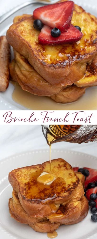 Best Brioche French Toast, Brioche French Toast Recipe, Sweet Egg, Brioche French Toast, Best French Toast, Chicken Breakfast, Make French Toast, Brioche Bread, Egg Custard