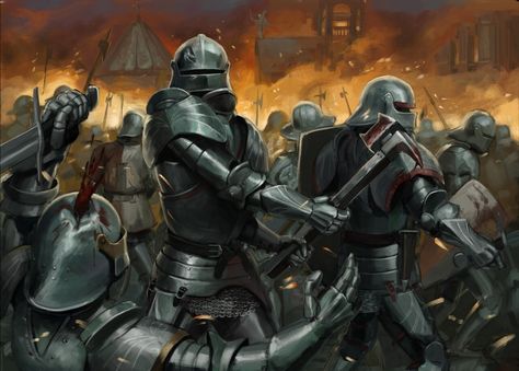 Teutonic Order, Fallout Concept Art, Armor Drawing, Dark Forest Aesthetic, Crusader Knight, Country Balls, Heroic Fantasy, Fantasy Battle, The Elder Scrolls