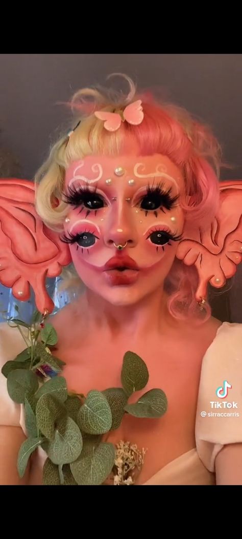 Melanie Martinez Aesthetic Makeup, Portals Makeup Look, Melanie Martinez Makeup Looks Portals, Melanie Martinez Portals Inspired Makeup, Portals Makeup Melanie, Portals Tour Makeup, Portals Melanie Martinez Makeup, Melanie Martinez Trilogy Tour Makeup, Portals Inspired Makeup