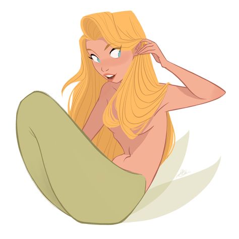 Mermay Day 13, Pernille Ørum Pernille Orum, Pernille Ørum, Tomboy Girls, Vis Dev, Animation Sketches, The Change, Dreamworks, Girl Cartoon, Art Girl