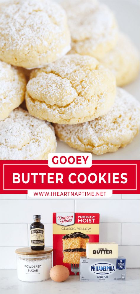 Easy Gooey Butter Cookies, Goody Butter Cookies, Gooey Butter Cookies Cake Mix Paula Deen, Butter Cookie Cake Mix Recipe, Oort Gooey Butter Cookies, Cake Mix Oatmeal Cookies Recipes, Obey Gooey Butter Cookies, Butter Golden Cake Mix Cookies, Cookies From Box Cake Mixes