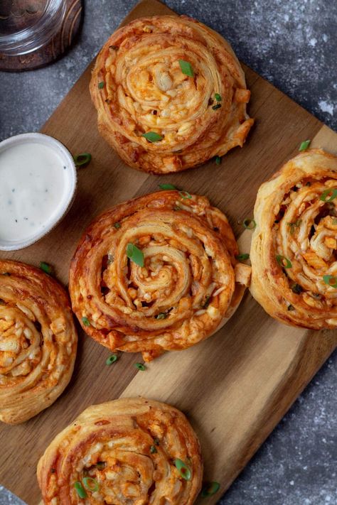 Buffalo Pinwheels, Buffalo Chicken Pizza Rolls, Rotisserie Chicken Appetizer Recipes, Buffalo Chicken Dip Pinwheels, Chicken Finger Foods Appetizers, Buffalo Chicken Pinwheels Easy, Chicken Tortilla Pinwheels Roll Ups, Pinwheel Appetizers Chicken, Buffalo Chicken Roll Ups