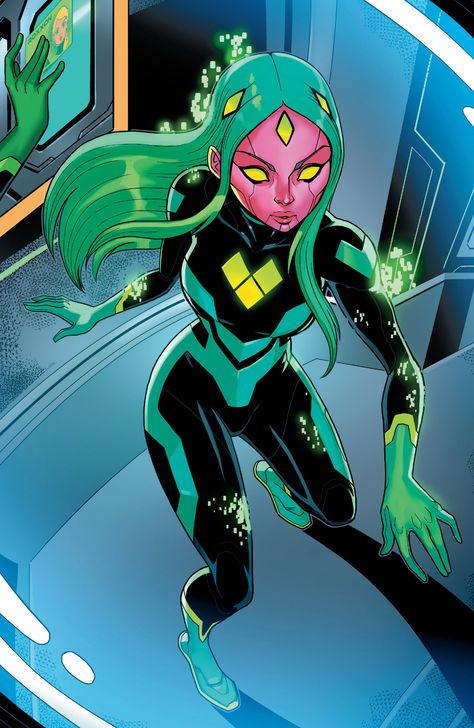 Vivian Vision (Earth-616)/Gallery | Marvel Database | Fandom Viv Vision, Vision Marvel Comics, Vision Comic, Vision Marvel, Night Mode, Read Comics Online, Young Avengers, Marvel Comic Universe, Marvel Women