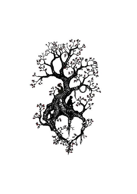 Father Daughter Tree Tattoo, Tree Of Life Black And White, Tattoos That Resemble Growth, Tree Tattoo Designs For Women, Tattoos Meaning Family, Olive Tree Tattoos, Tree Tattoo Meaning, Element Tattoo, Tattoo Tree