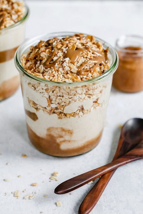 Stovetop Oatmeal, Blended Oats, Vegan Salted Caramel, Breaking Fast, Food Vibes, Plant Based Recipes Breakfast, Kids Day, Vegan Breakfasts, Breakfast Bites