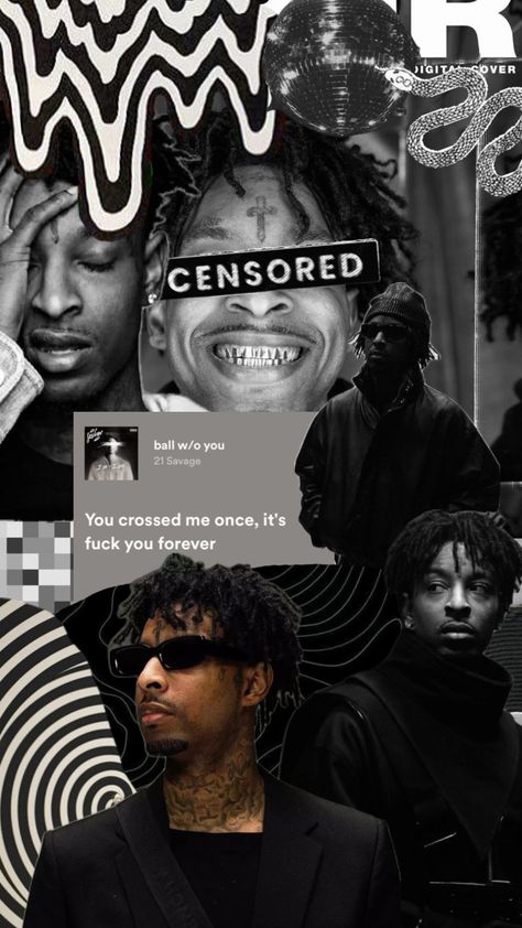 #21savage#blackandwhite Wallpaper Iphone 21 Savage, 21savage Aesthetic, 21 Savage Wallpapers Aesthetic, 21savage Wallpaper, 21 Savage Aesthetic, 21 Savage Wallpapers, 21 Savage Quotes, 21 Savage Rapper, Savage Pics