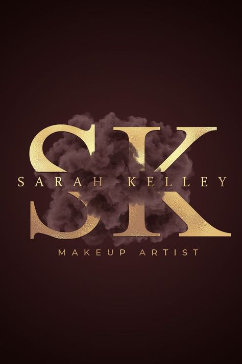 Logo Design Makeup Artist, Hair Logo Design Ideas Branding, Hair Logo Design Ideas Graphics, Makeup Artist Logo Design Graphics, Makeup Logo Design Ideas, Makeup Artist Logo Ideas, Hair Salon Logo Ideas, Hair Logo Design Ideas, Vintage Logo Maker