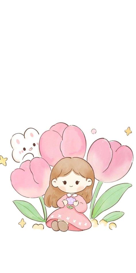 Cute Kawaii Characters, Njoy Obs, Cute Bunny Cartoon, Wallpaper Doodle, Pretty Phone Wallpaper, Hello Kitty Cartoon, Cute Cartoon Images, Wallpaper Cute, Hello Kitty Iphone Wallpaper