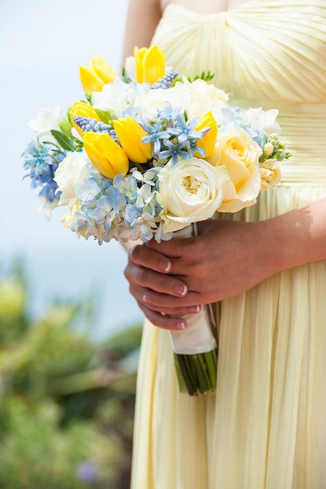 Light Blue Bouquet, Bouquet Tulips, Blue Bouquet, Hydrangea, Blue Flowers, Tulips, Wedding Flowers, Wedding Day, Light Blue