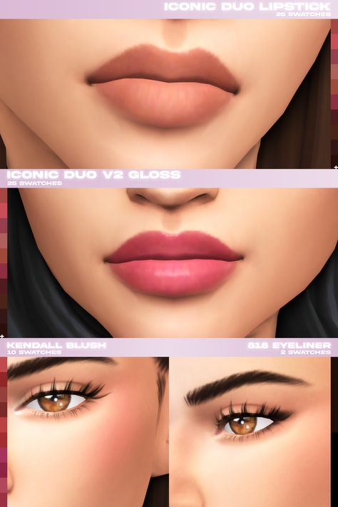 Makeup Cc, Kyle Jenner, Kylie Lips, Sims 4 Game, Ts4 Cc, Sims 4 Cc, Sims 4 Custom Content, Maxis Match, Kylie Cosmetics