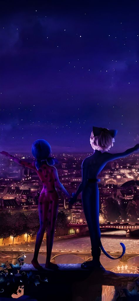 Miraculous Ladybug And Cat Noir Wallpaper, Ladybug And Cat Noir Wallpaper, Chat Noir Wallpaper, Noir Anime, Miraculous Awakening, Miraculous Movie, Awakenings Movie, Ladybug E Catnoir, Catnoir And Ladybug