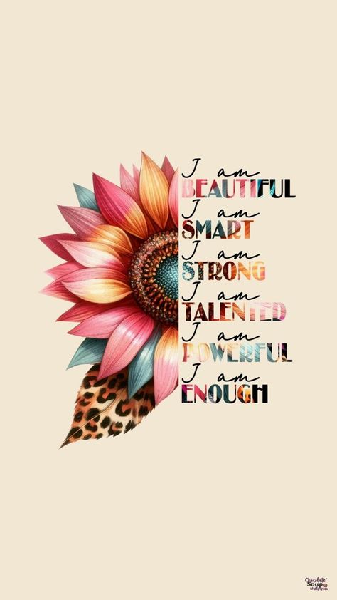 Spiritual Qoute Wallpaper, Wallpaper Aesthetic Affirmation, Positive Vibes Wallpaper, Strong Woman Aesthetic, Motivational Phone Wallpaper, Best Flower Wallpaper, Bible Quotes Wallpaper, Beautiful Tattoo, Next Tattoo