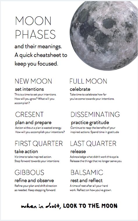 Moon phases New Moon Full Moon, Moon Meaning, The Moon Phases, Moon Spells, Moon Journal, New Moon Rituals, Full Moon Ritual, Moon Moon, Moon Cycles