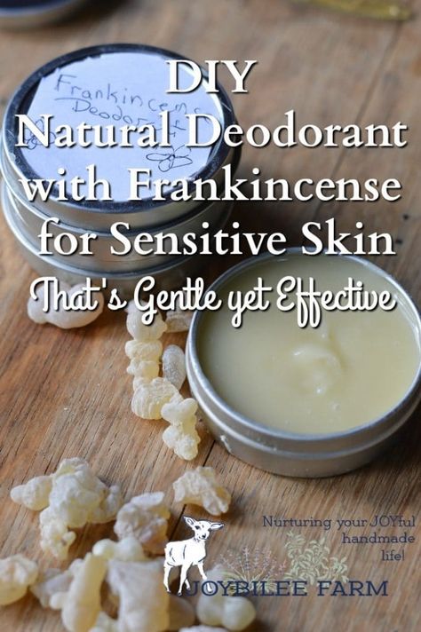 DIY Natural Deodorant with Frankincense for Sensitive Skin Frankincense Essential Oil Benefits, Frankincense Essential Oil Uses, Diy Natural Deodorant, Deodorant Recipes, Diy Deodorant, Homemade Deodorant, Frankincense Essential Oil, Lymph Nodes, Homemade Bath Products