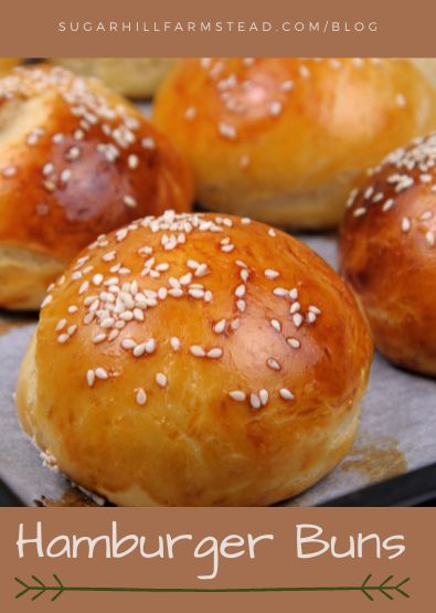 Best Hamburger Buns Recipe, Onion Hamburger Buns, Homemade Burger Buns, Burger Buns Recipe, Hamburger Bun Recipe, Homemade Hamburger Buns, Juicy Burger, Homemade Buns, Sugar Hill