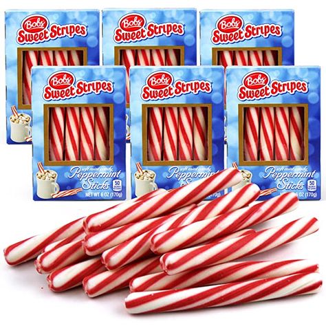 Christmas Sleepover, Burr Basket, Bob S, Usa Food, Peppermint Candy Cane, Cane Stick, Peppermint Sticks, Identity System, Soft Mint