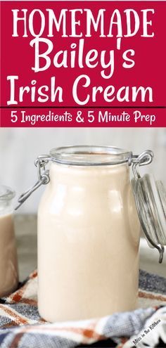 Diy Baileys Irish Cream, Desserts For Kids To Make, Homemade Baileys Irish Cream, Baileys Irish Cream Recipes, Irish Cream Recipe, Desserts For Kids, Homemade Baileys, Homemade Irish Cream, Irish Desserts