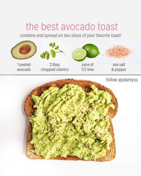 How To Make A Avocado Toast, How To Eat Avocado, Avocado Toast Recipe Vegan, Avocado Toast Ideas, Vegan Avocado Toast, Healthy Avocado Recipes, Recipe For Banana Bread, Avocado Recipes Breakfast, Avocado Toast Recipe