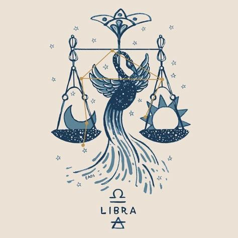 Libra Illustration, Zodiac Constellation Art, James R Eads, Libra Art, Creative Textiles, Zodiac Constellations, Graphic Design Tutorials, Design Graphique, Design Tutorials