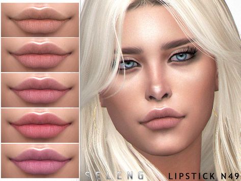 Los Sims 4 Mods, Female Lips, Die Sims 4, Sims 4 Cc Kids Clothing, Makeup Cc, Sims Free Play, Sims 4 Cc Makeup, Sims 4 Game Mods, Sims 4 Cc Skin