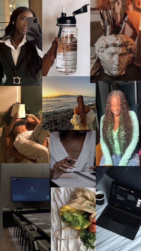 Black Women In Cybersecurity, Real Estate Aesthetic Black Women, Black Business Woman Aesthetic, Productive Era, Vision Bored, Board Wallpaper, Tech Aesthetic, Vision Board Wallpaper, Vision Board Photos